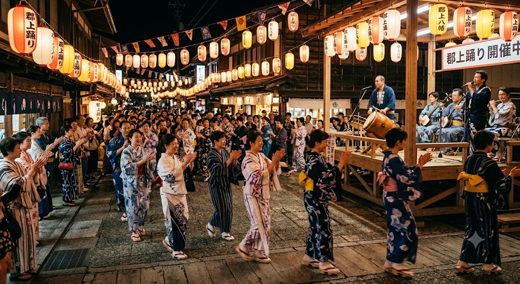 郡上踊り ７月に岐阜旅するなら